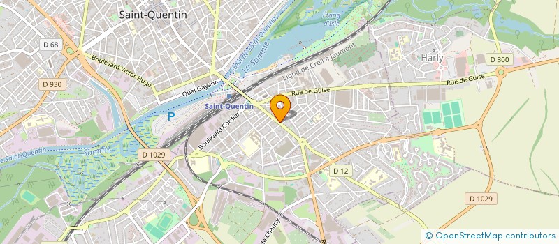 localisation de l'entreprise M3B à SAINT-QUENTIN