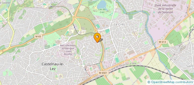 localisation de l'entreprise M3B à CASTELNAU-LE-LEZ