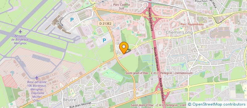 localisation de l'entreprise M3B  MERIGNAC