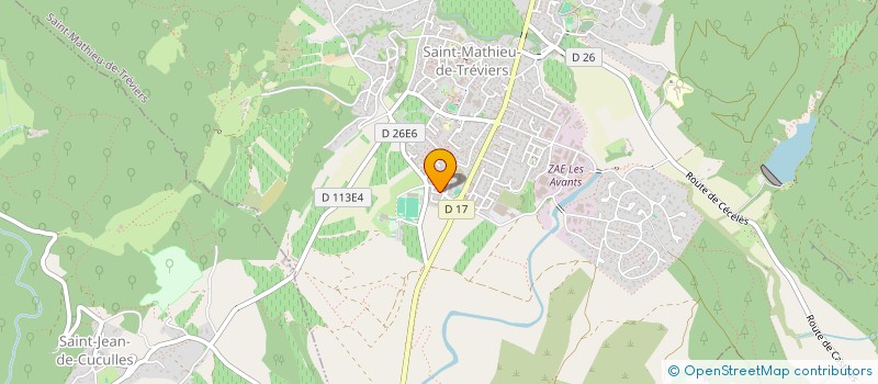 localisation de l'entreprise M3B EXE à JACOU