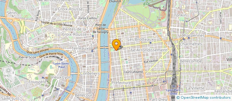 localisation de l'entreprise M3C  LYON