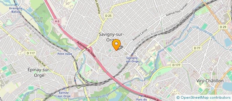 localisation de l'entreprise M3C  SAVIGNY-SUR-ORGE