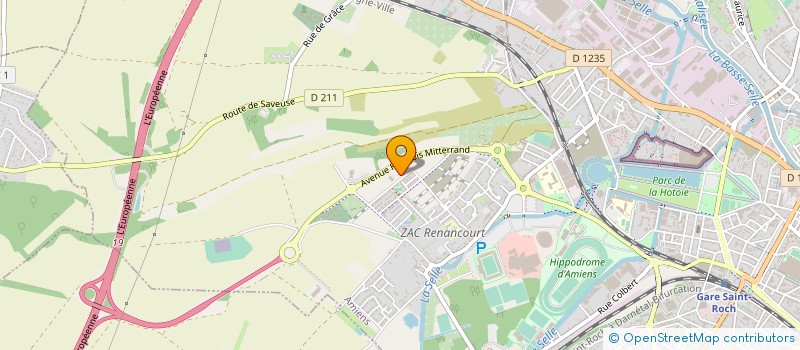 localisation de l'entreprise M3C AMENAGEMENT à AMIENS