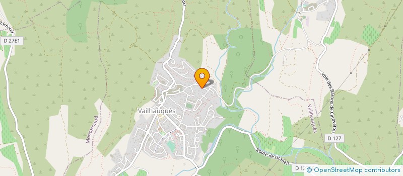 localisation de l'entreprise M3C SONORISATION à VAILHAUQUES