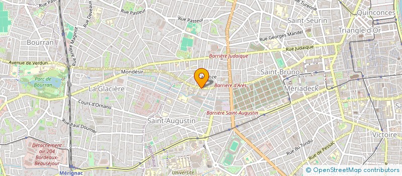 localisation de l'entreprise M3CAPITAL  BORDEAUX