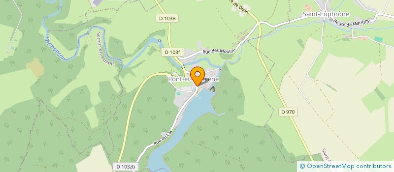 localisation de l'entreprise M3DIAG à PONT-ET-MASSENE