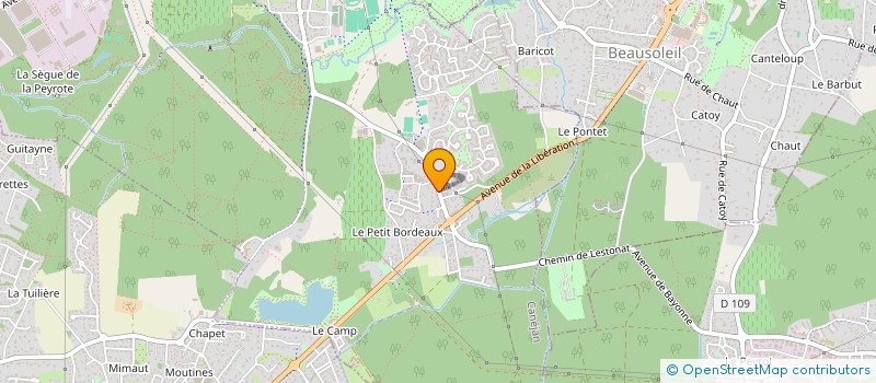 localisation de l'entreprise M3F  CANEJAN