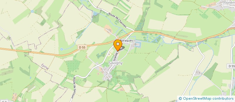 localisation de l'entreprise M3GS  SAVIGNY