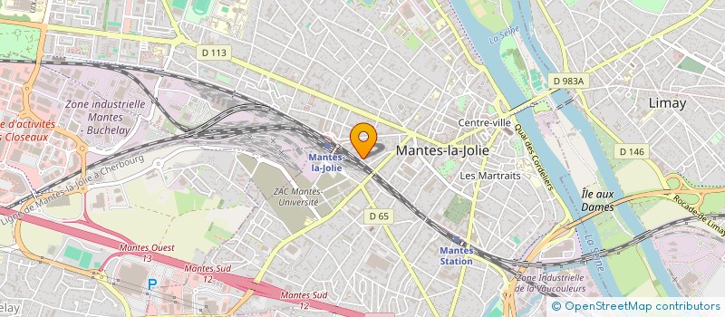 localisation de l'entreprise M3I COUVERTURE  MANTES-LA-JOLIE