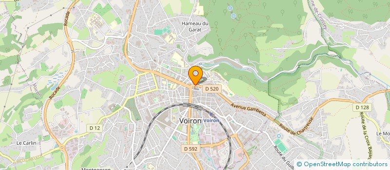 localisation de l'entreprise M3L à VOIRON
