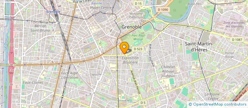 localisation de l'entreprise M3L à GRENOBLE