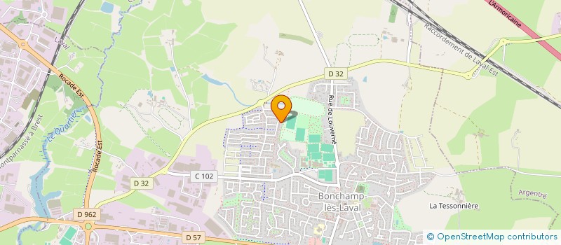 localisation de l'entreprise M3L  BONCHAMP-LES-LAVAL