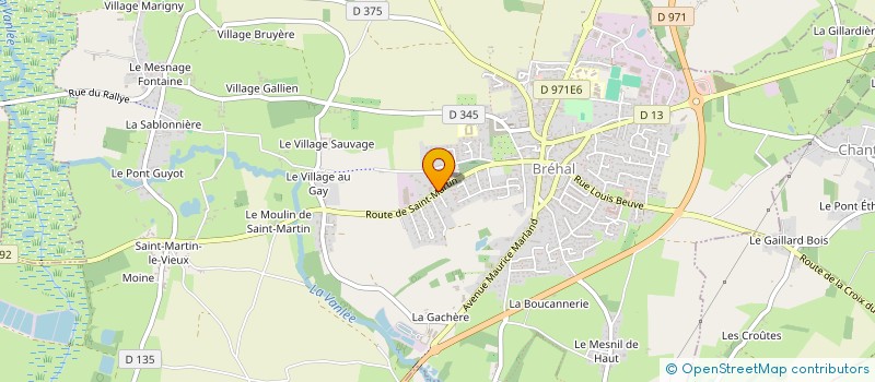 localisation de l'entreprise M3L  BREHAL