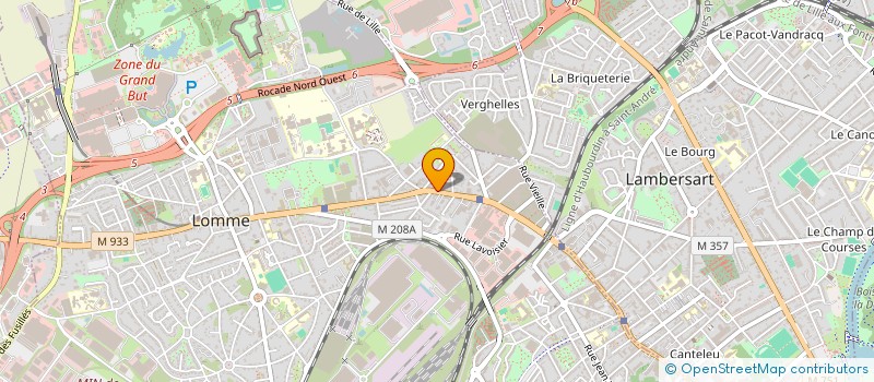 localisation de l'entreprise M3L  LILLE