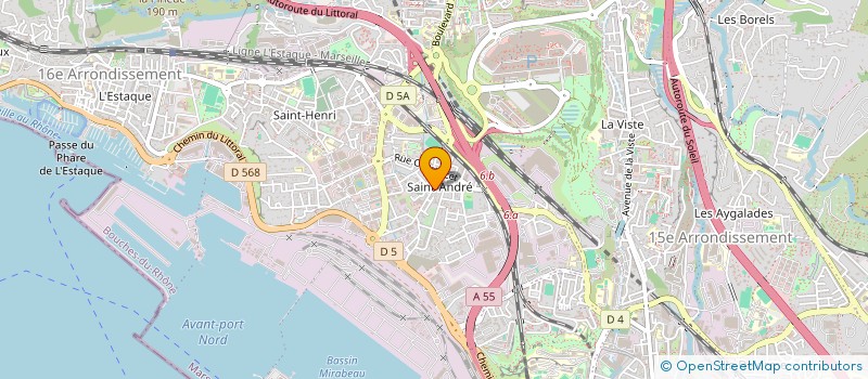 localisation de l'entreprise M3N EXPRESS à MARSEILLE