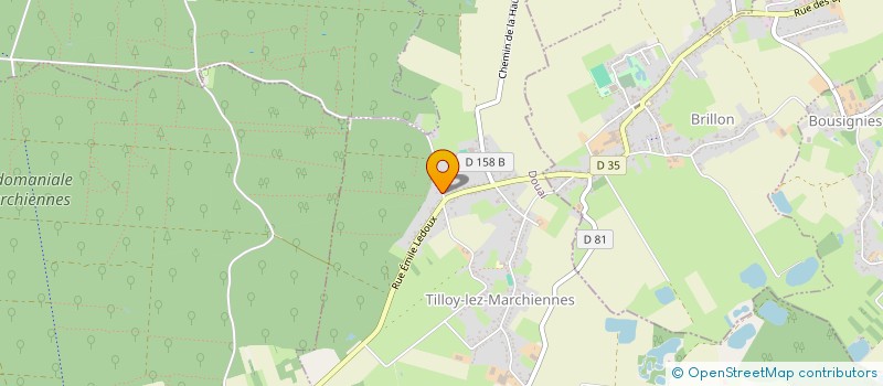 localisation de l'entreprise M3P IMMO à TILLOY-LEZ-MARCHIENNES