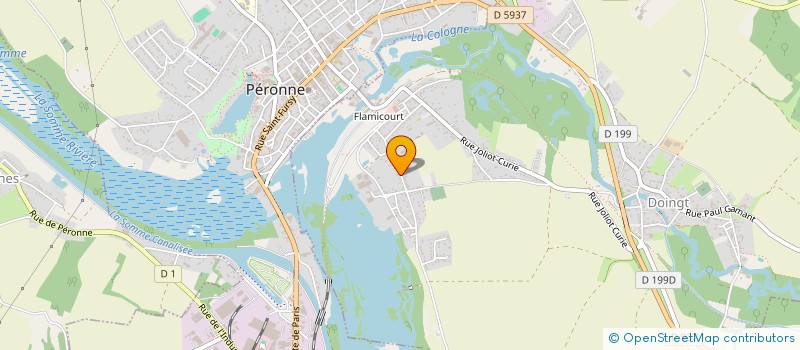 localisation de l'entreprise M3P2L  DOINGT