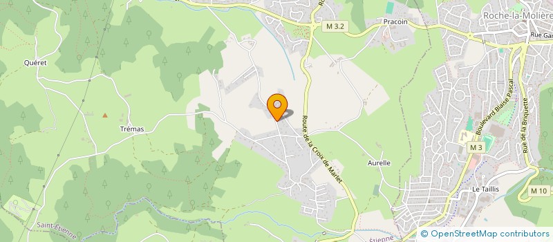 localisation de l'entreprise M3R  SAINT-ETIENNE