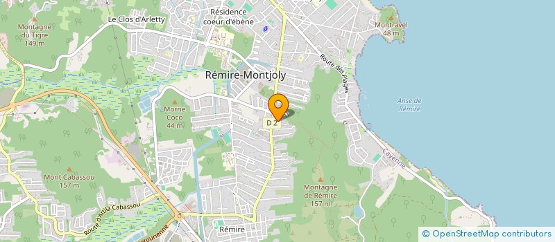 localisation de l'entreprise M3R  REMIRE-MONTJOLY