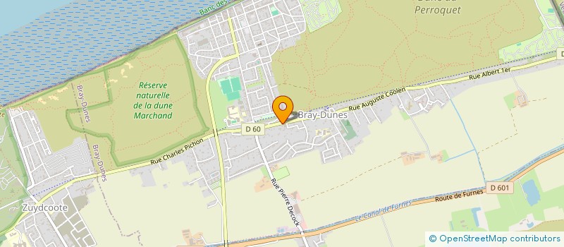 localisation de l'entreprise M3S  BRAY-DUNES