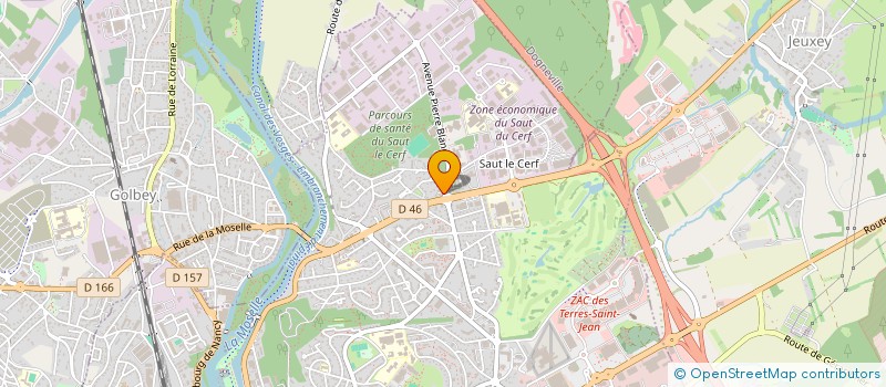localisation de l'entreprise M3S à EPINAL