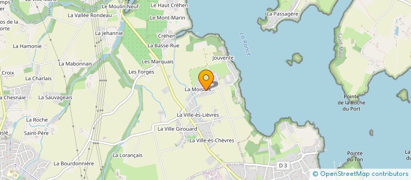 localisation de l'entreprise M3S  PLEURTUIT