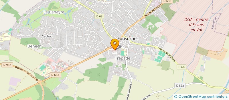 localisation de l'entreprise M3S CONCEPT à FONSORBES