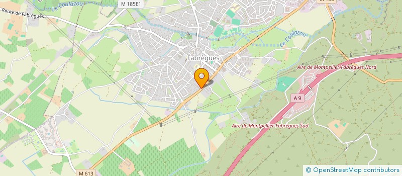 localisation de l'entreprise M3S RENOVATION  FABREGUES