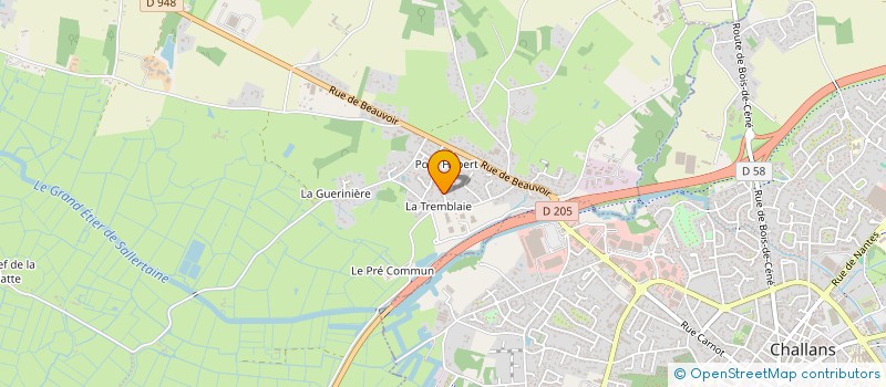 localisation de l'entreprise M3V à SALLERTAINE