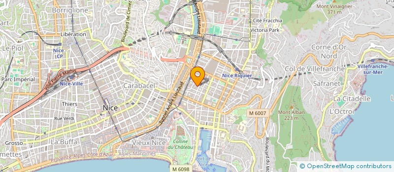 localisation de l'entreprise M4 à NICE