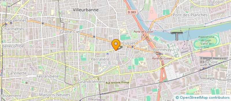 localisation de l'entreprise M4 + CONSULTING  VILLEURBANNE