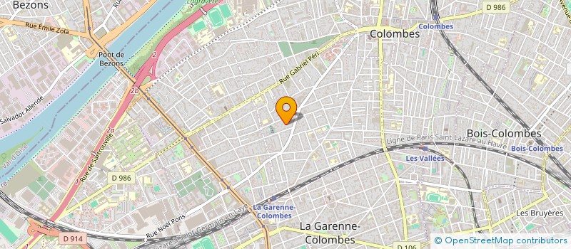 localisation de l'entreprise M42 OPTIC à COLOMBES