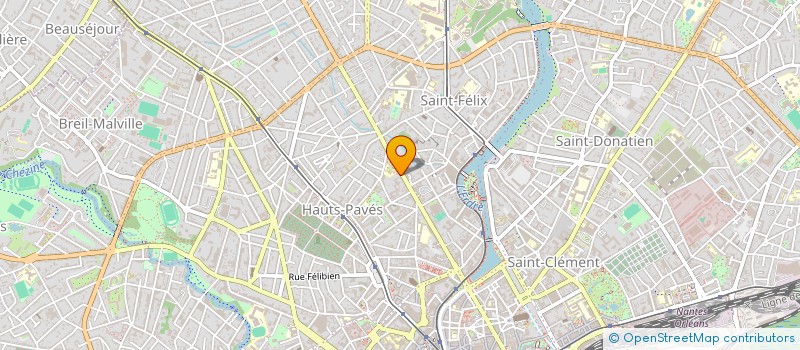 localisation de l'entreprise M45T à NANTES