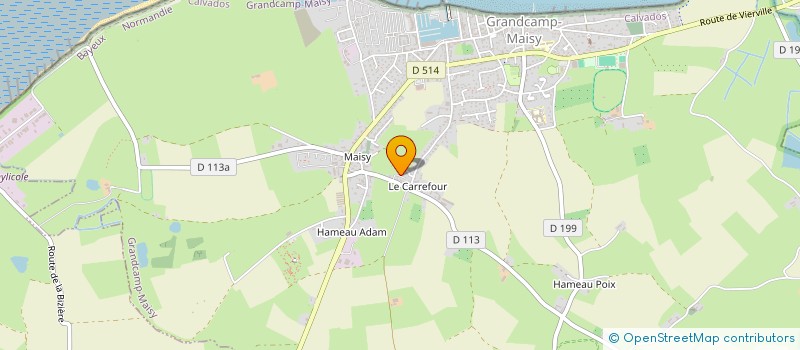 localisation de l'entreprise M4A2  GRANDCAMP-MAISY