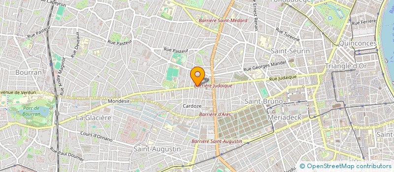 localisation de l'entreprise M4AC  BORDEAUX