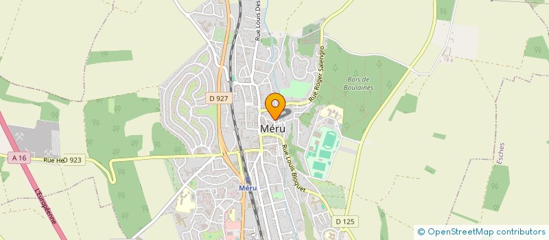 localisation de l'entreprise M4E  MERU