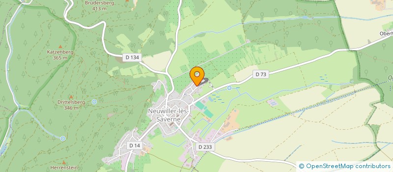 localisation de l'entreprise M4I  DOSSENHEIM-SUR-ZINSEL