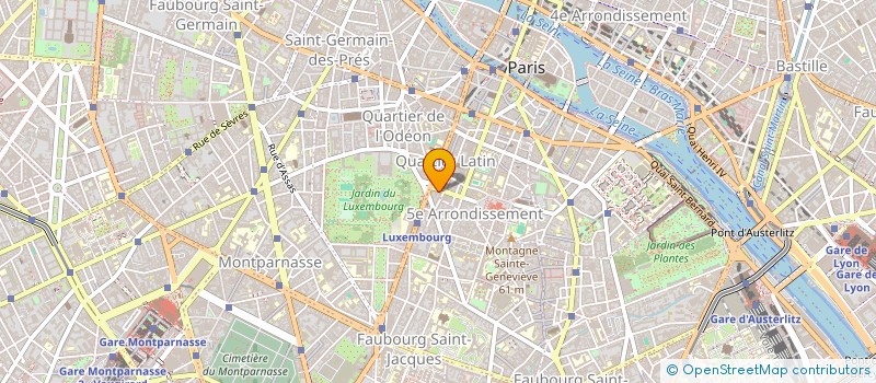 localisation de l'entreprise M5 à PARIS