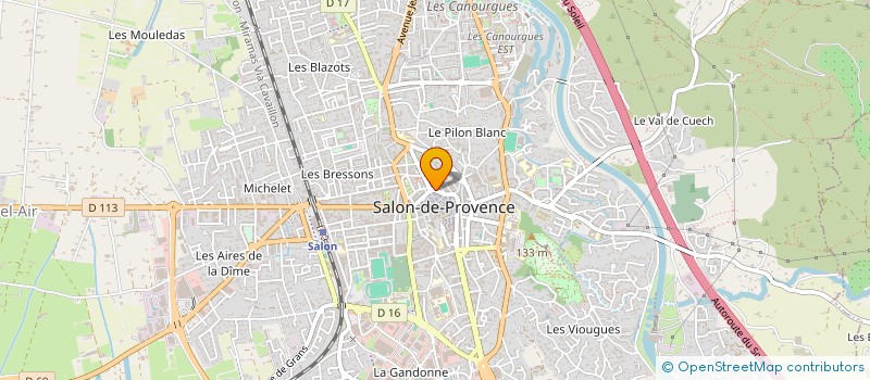 localisation de l'entreprise M5  SALON-DE-PROVENCE