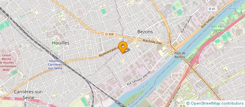 localisation de l'entreprise M5 CONSULTING  CORMEILLES-EN-PARISIS