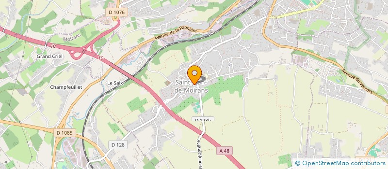 localisation de l'entreprise M5A  SAINT-JEAN-DE-MOIRANS