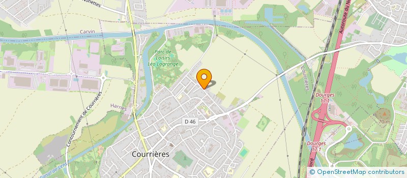 localisation de l'entreprise M5L  COURRIERES