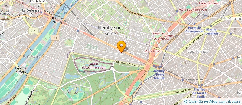 localisation de l'entreprise M6 DISTRIBUTION DIGITAL à NEUILLY-SUR-SEINE