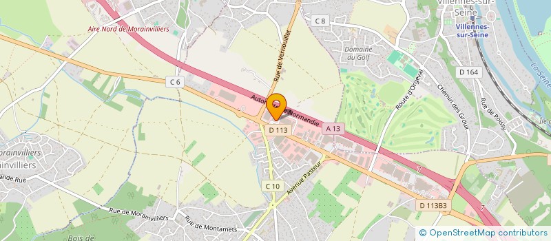 localisation de l'entreprise M6 ORGEVAL  ORGEVAL