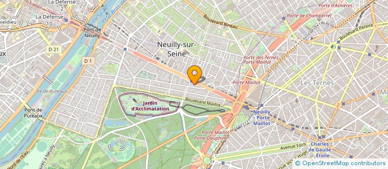 localisation de l'entreprise M6 PLATEFORME à NEUILLY-SUR-SEINE