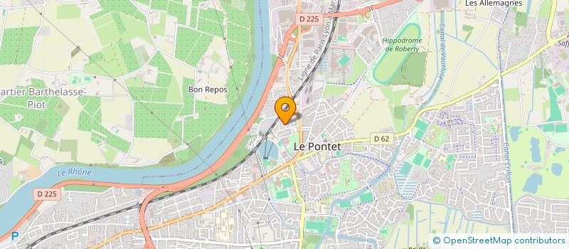 localisation de l'entreprise M6 RENOV'DECO  LE PONTET