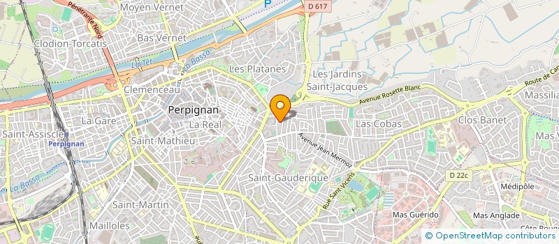 localisation de l'entreprise M66  PERPIGNAN