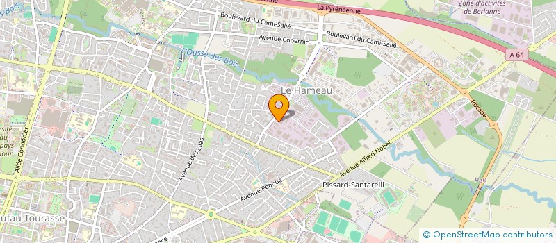 localisation de l'entreprise M6A à PAU