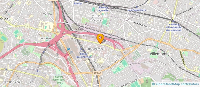 localisation de l'entreprise M7 LA DOCUMENTATION INFORMATISEE à ROSNY-SOUS-BOIS