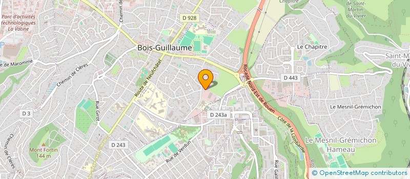 localisation de l'entreprise M710 à BOIS-GUILLAUME